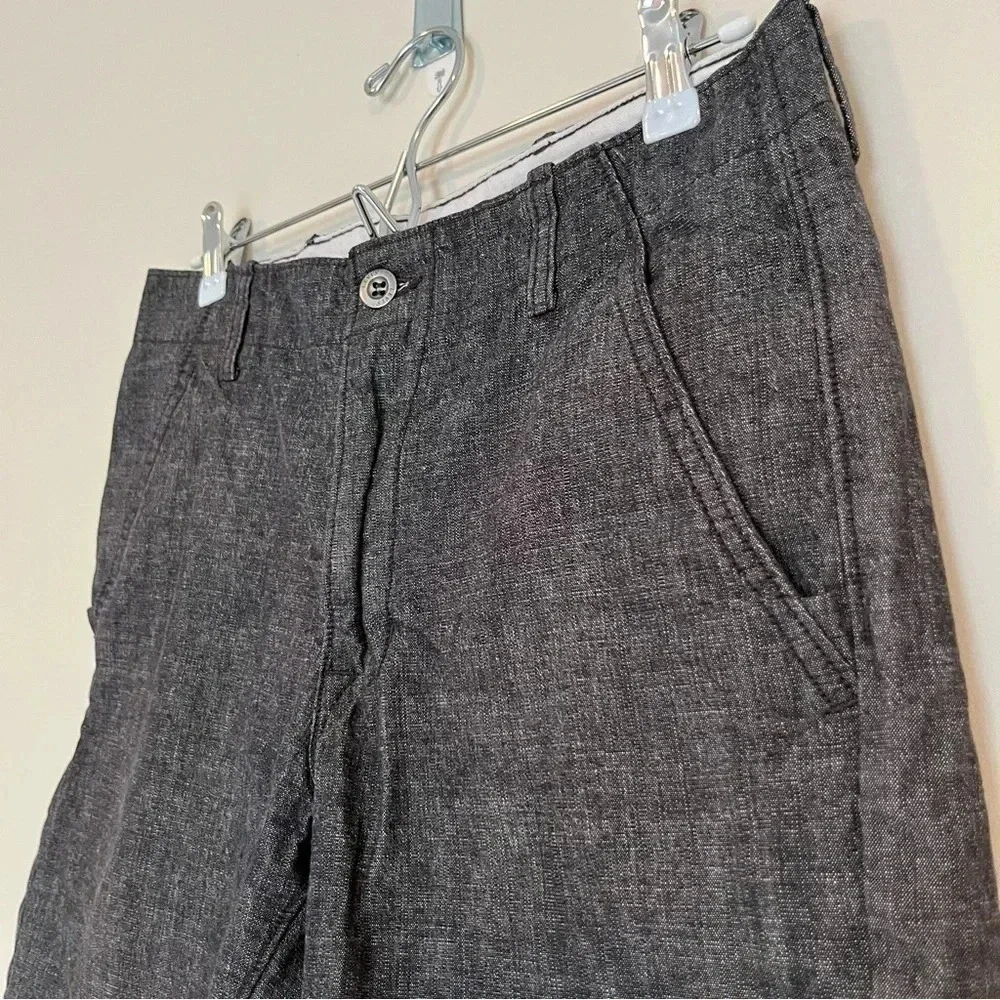 LEVI’S Gray Cotton Flat Front Chino Shorts